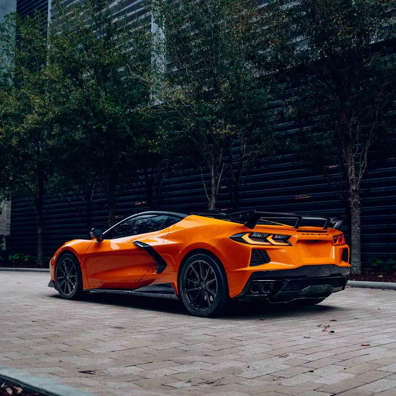 5Vm Style Side Skirts | Carbon Fiber | C8 Corvette 1