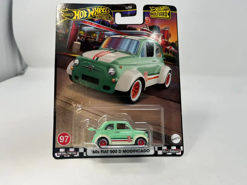 '60S Fiat 500 D Modificado #97 * 2024 Hot Wheels Boulevard Case V 1