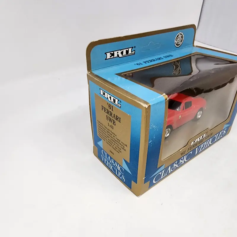 '61 Ferrari Swb * Ertl Classic Vehicles 1:43 Scale 2