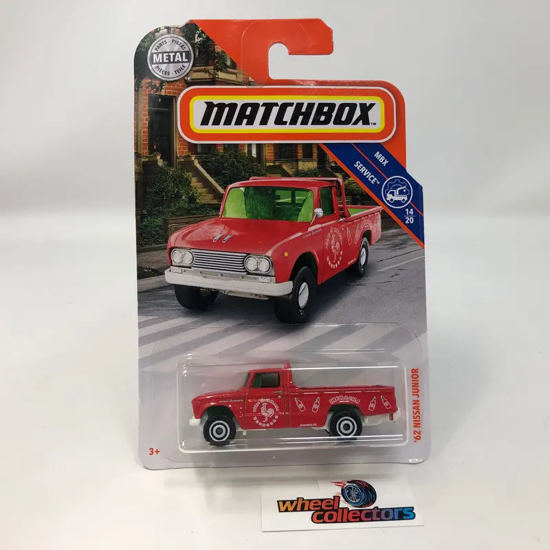 '62 Nissan Junior * Red * Matchbox Basic Series 1