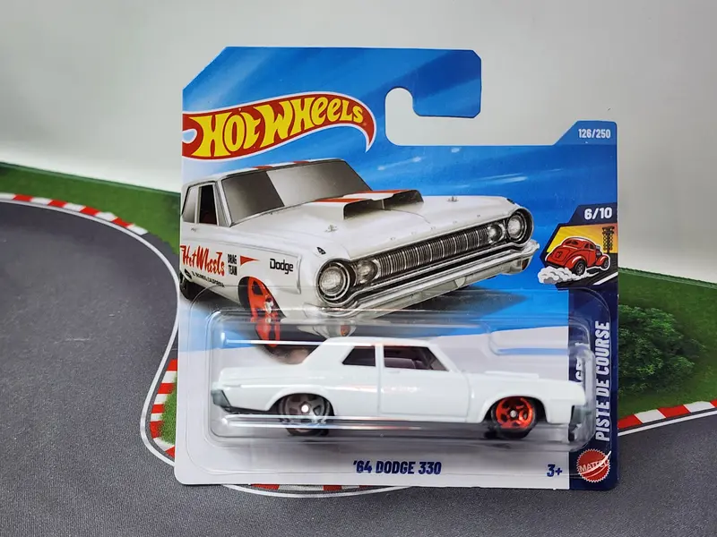 '64 Dodge 330 #126 * No Side Tampo * Short Card 2026 Hot Wheels Case F 1