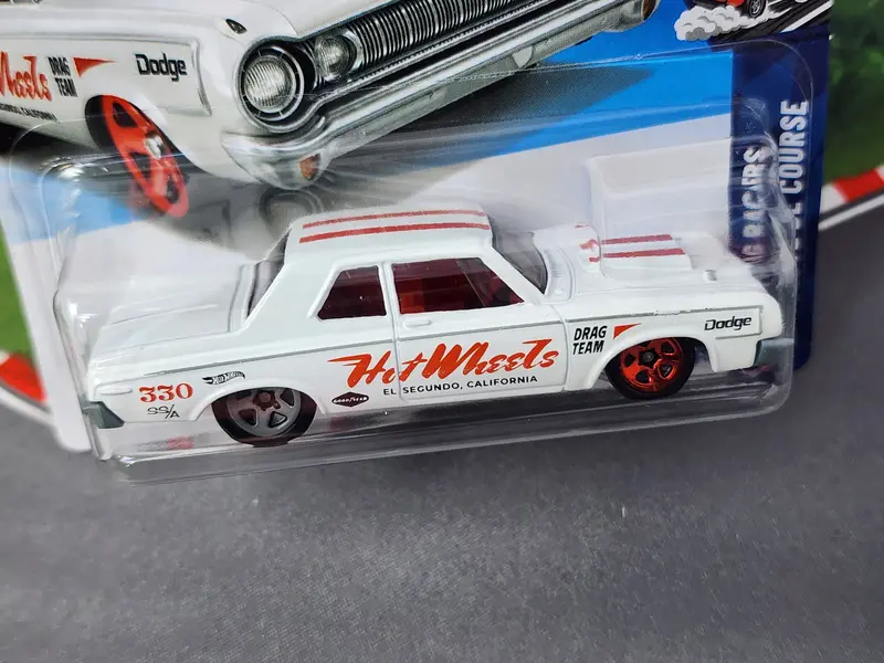 '64 Dodge 330 #126 * White * Short Card 2026 Hot Wheels Case F 2