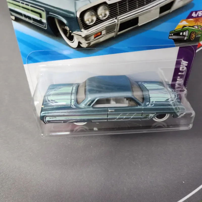 '64 Impala #95 * Light Blue * 2026 Hot Wheels Case E 2