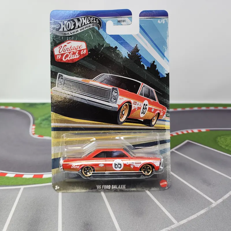 '65 Ford Galaxie #4 Vintage Club * 2026 Hot Wheels Silver Series Case J 1