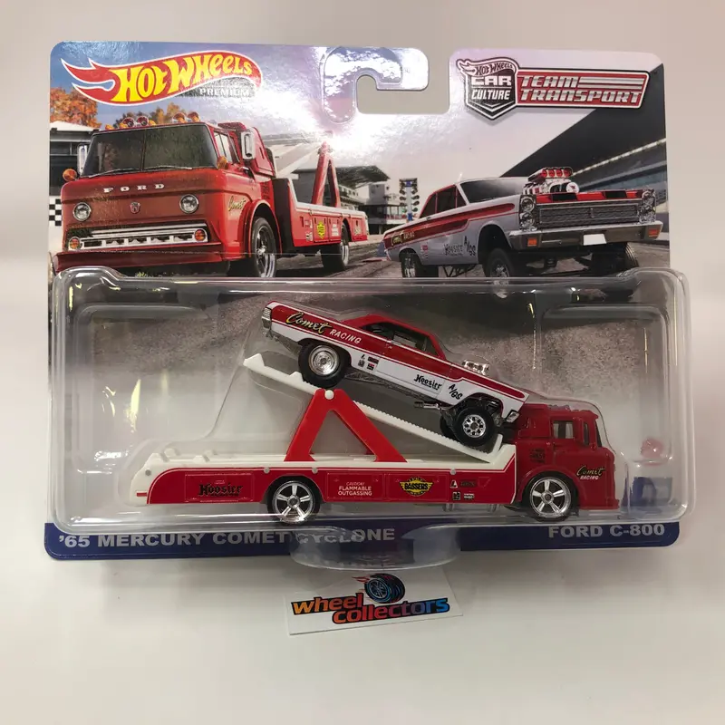 '65 Mercury Comet Cyclone & Ford C-800 * 2021 Hot Wheels Team Transport 1