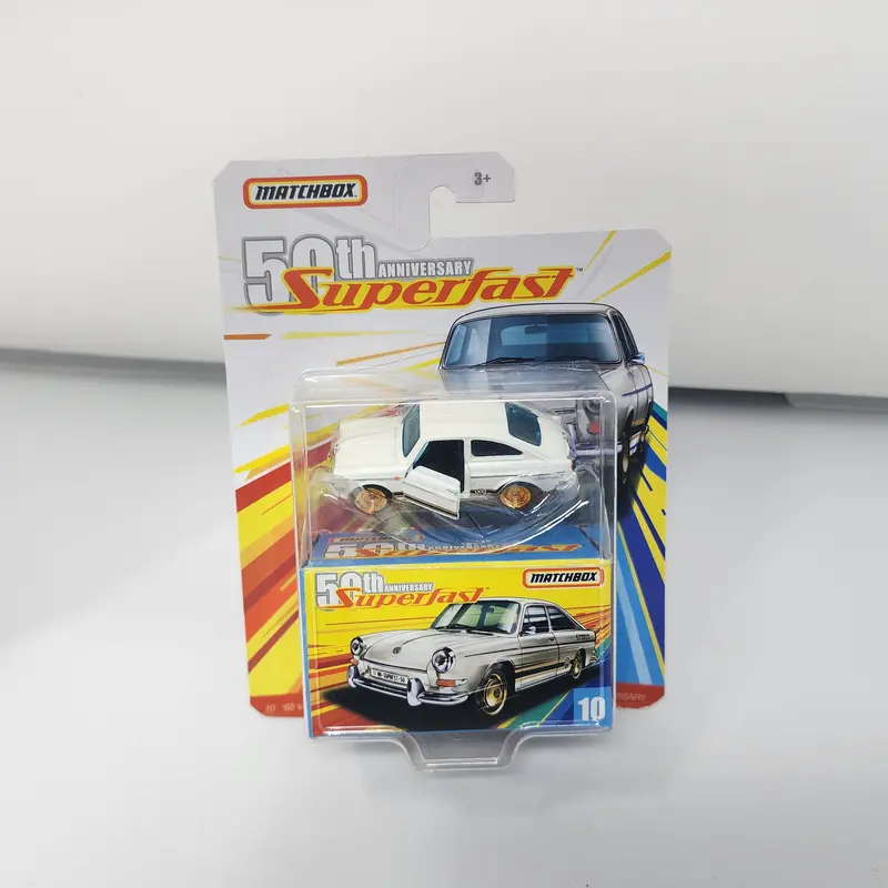'65 Volkswagen Type 3 Fastback #10 * White * Matchbox Superfast 50Th 1