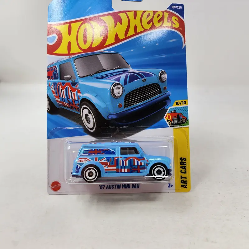 '67 Austin Mini Van #169 * Light Blue * 2025 Hot Wheels  New! N Case 1