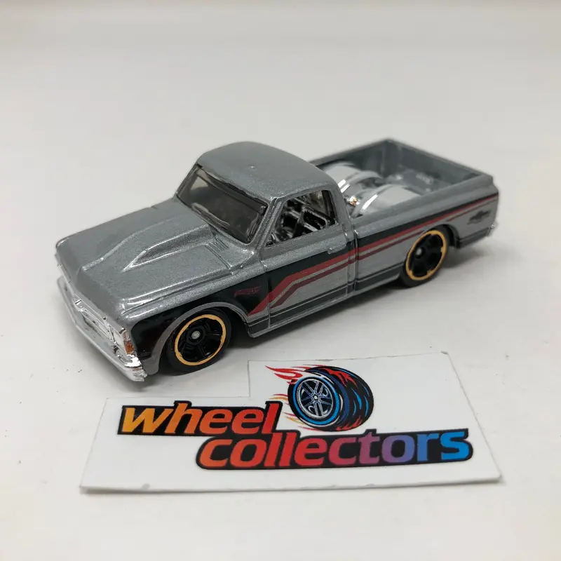 '67 Chevy C10 * Silver * Hot Wheels Loose 1:64 Scale 1