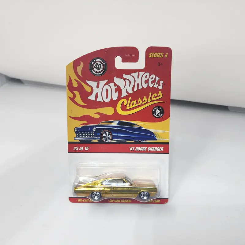 '67 Dodge Charger 3 * Gold * Hot Wheels Classics 1