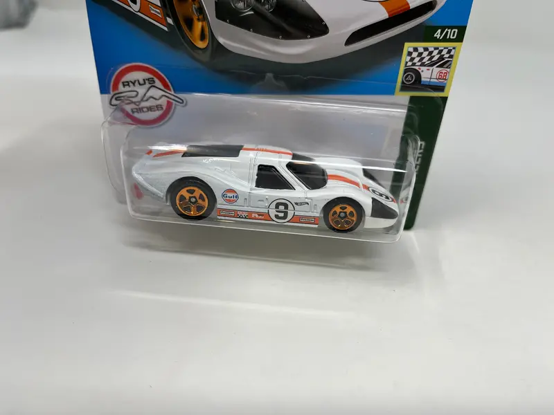 '67 Ford Gt40 Mk.Iv #58 * White Gulf * 2022 Hot Wheels Basic 2