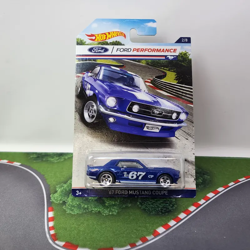 '67 Ford Mustang Coupe * Blue * Hot Wheels Ford Performance 1
