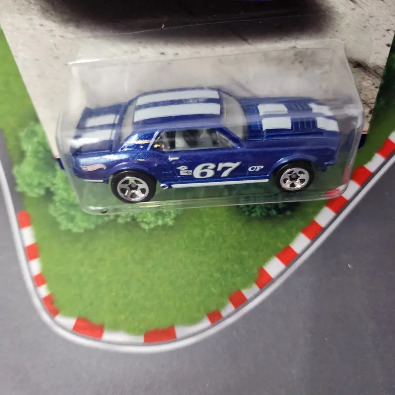 '67 Ford Mustang Coupe * Blue * Hot Wheels Ford Performance 2