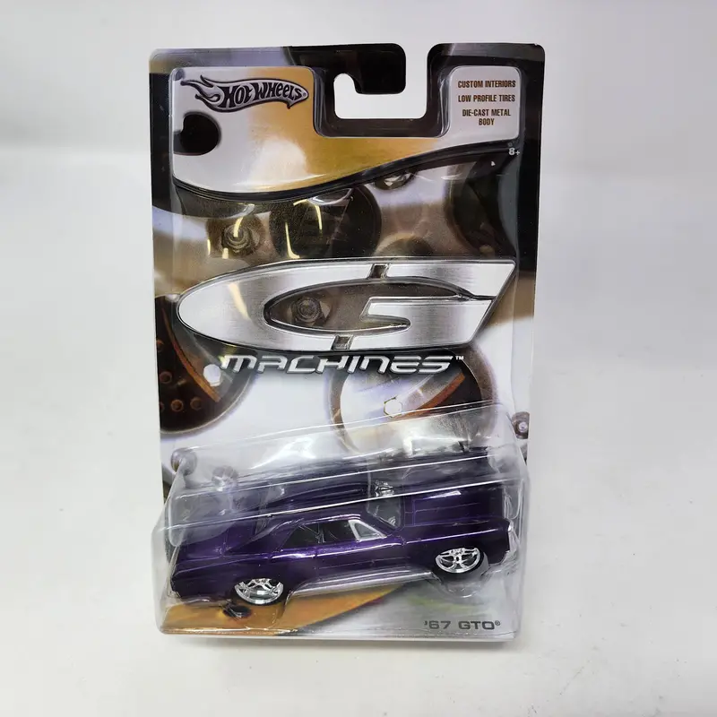 '67 Gto * Purple * Hot Wheels G Machines * 1:50 Scale 1
