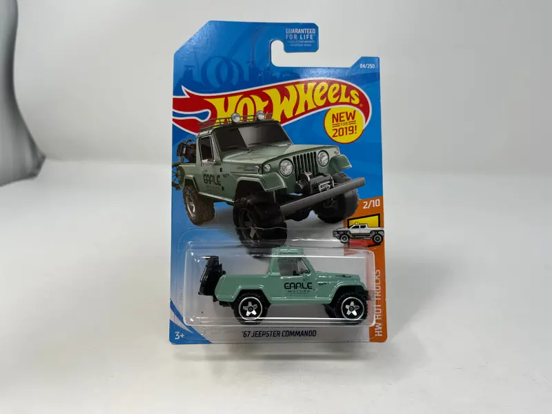 '67 Jeepster Commando #84 * 2019 Hot Wheels * Green 1