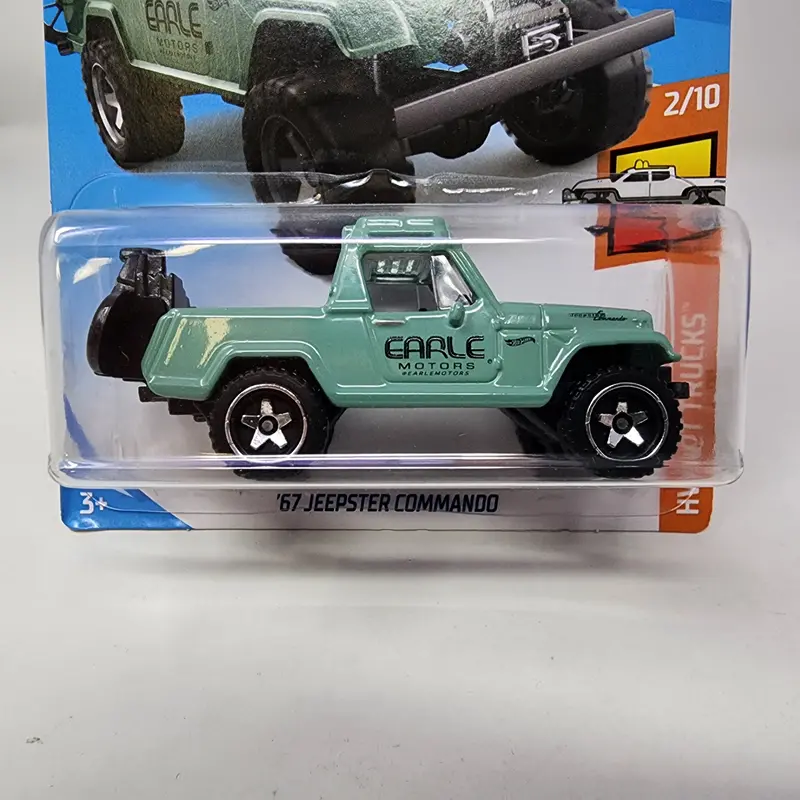 '67 Jeepster Commando #84 * Green * Hot Wheels 2019 2