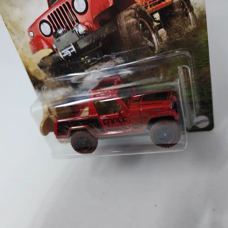 '67 Jeepster Commando * Red * Hot Wheels Mud Runners 2