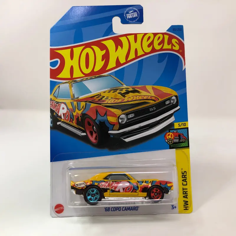 '68 Copo Camaro #63 * Yellow * 2023 Hot Wheels 1