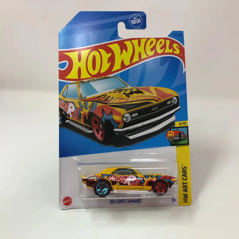 '68 Copo Camaro #63 * Yellow * 2023 Hot Wheels 1