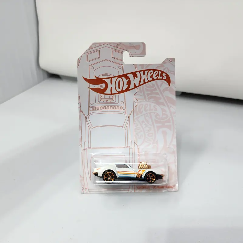 '68 Corvette Gas Monkey Garage * Hot Wheels 52Nd Anniversary Pearl & Chrome 1