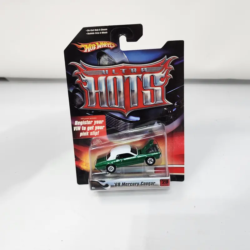 '68 Mercury Cougar * Green * Hot Wheels Ultra Hots 1