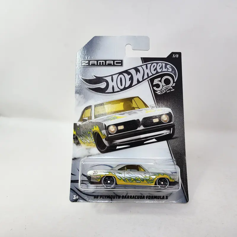 '68 Plymouth Barracuda Formula S * Hot Wheels Zamac 50Th 1