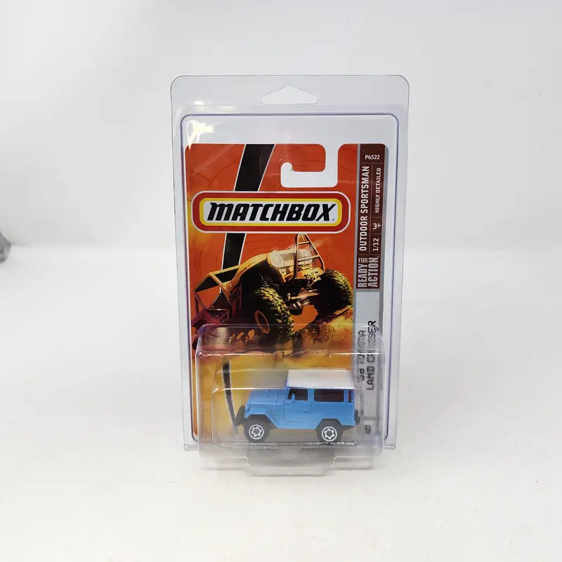 '68 Toyota Land Cruiser #89 * Blue * Matchbox Basic Series 1