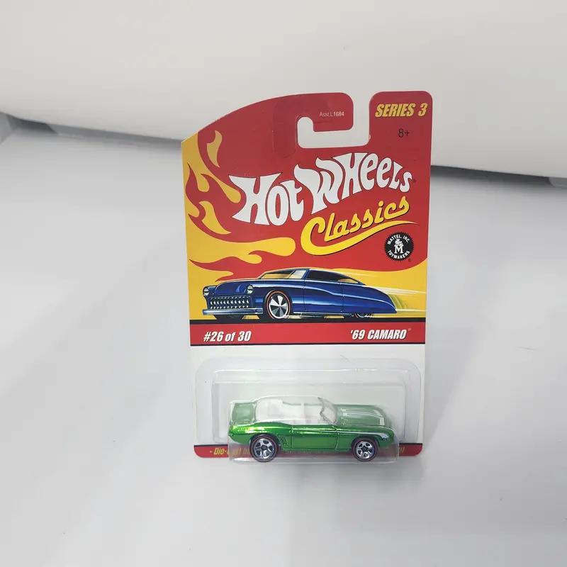 '69 Camaro 26 * Green * Hot Wheels Classics 1