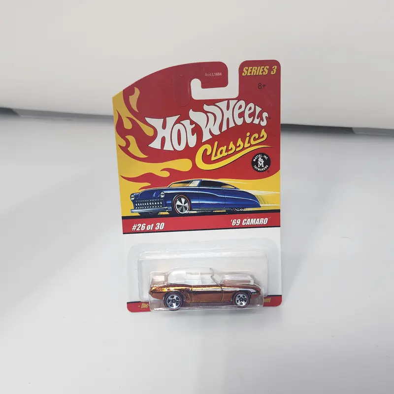'69 Camaro 26 * Orange * Hot Wheels Classics 1