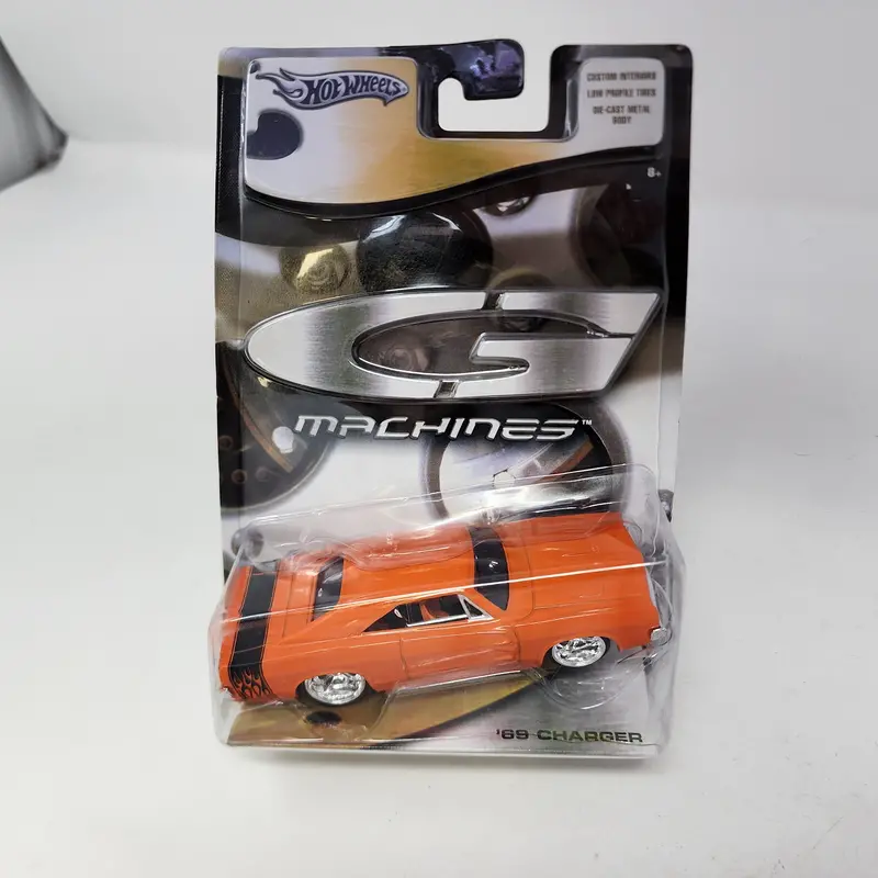 '69 Charger * Orange * Hot Wheels G Machines * 1:50 Scale 1