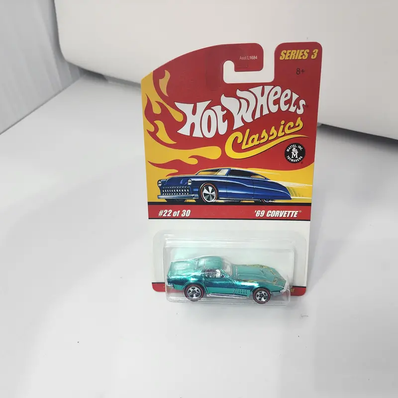 '69 Corvette #22 * Green * Hot Wheels Classics 1