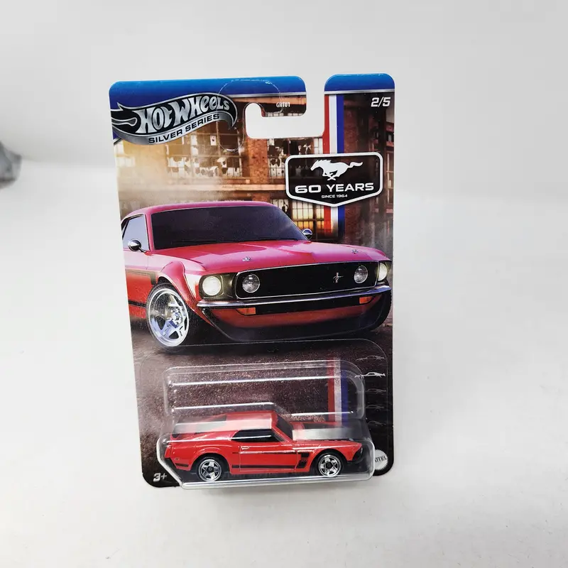 '69 Ford Mustang Boss 302 * Red * Hot Wheels 60 Years Ford Mustang 1