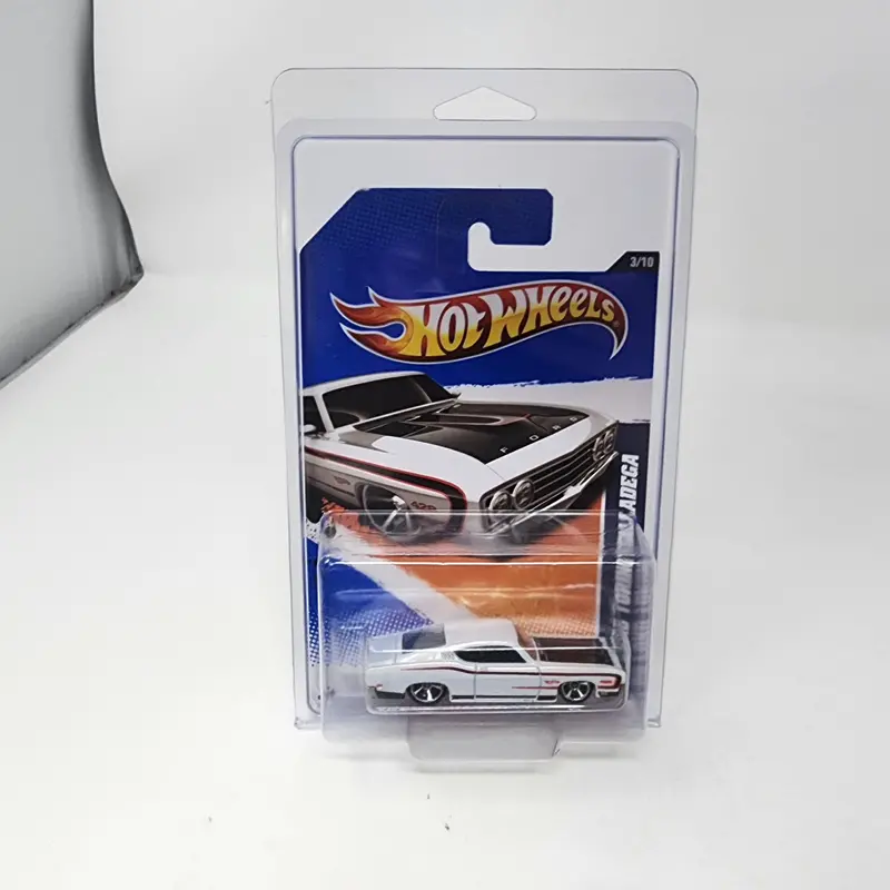 '69 Ford Torino Talladega #103 * White * Hot Wheels 2011 1