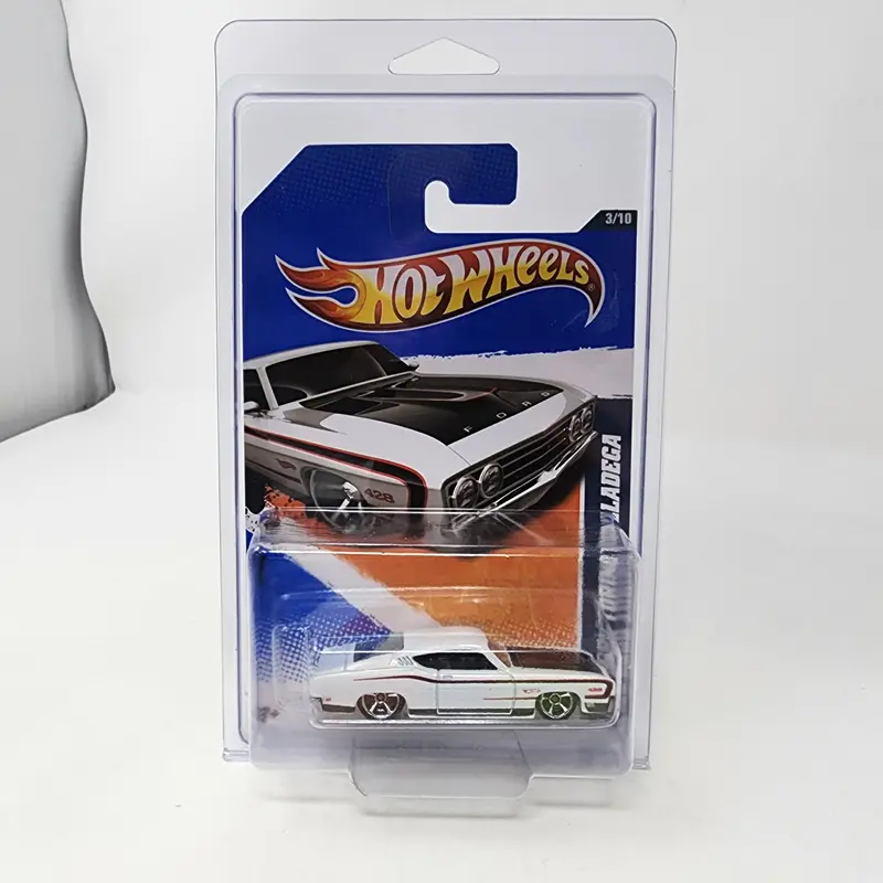 '69 Ford Torino Talladega #103 * White * Hot Wheels 2012 1