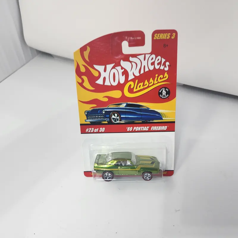 '69 Pontiac Firebird #23 * Green * Hot Wheels Classics 1