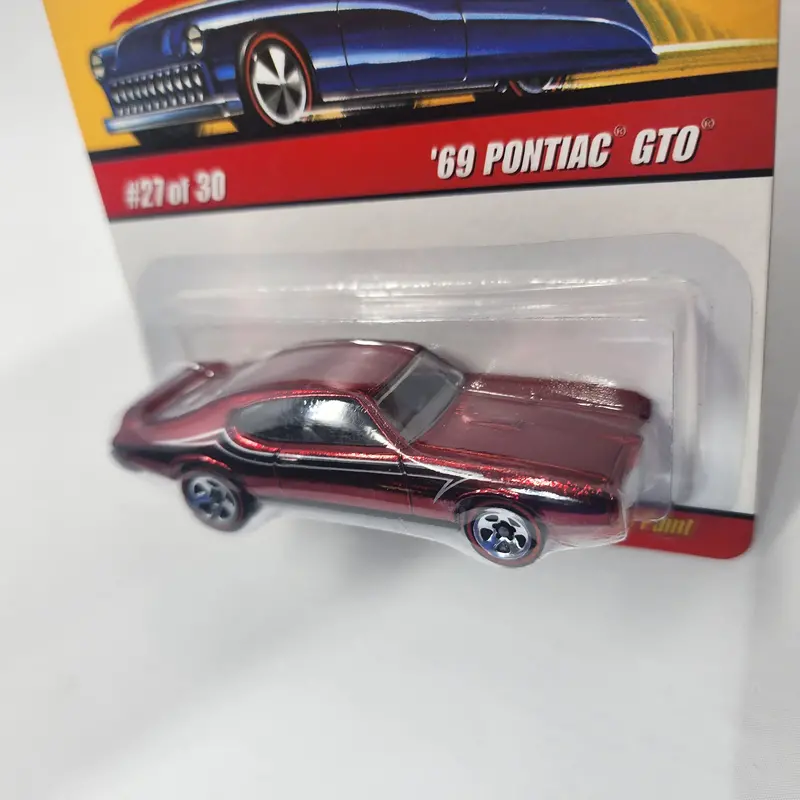'69 Pontiac Gto 27 * Red * Hot Wheels Classics 2