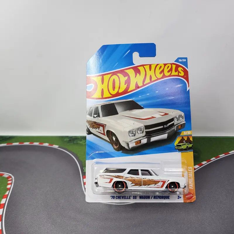 '70 Chevelle Ss Wagon #110 * White * 2026 Hot Wheels Case E 1
