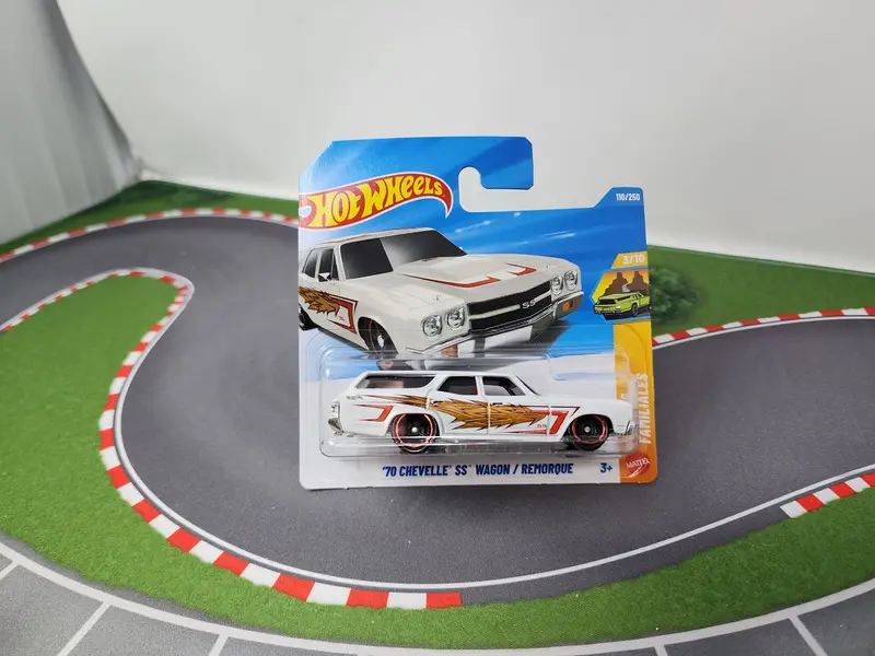 '70 Chevelle Ss Wagon #110 * White * Short Card 2026 Hot Wheels Case F 1