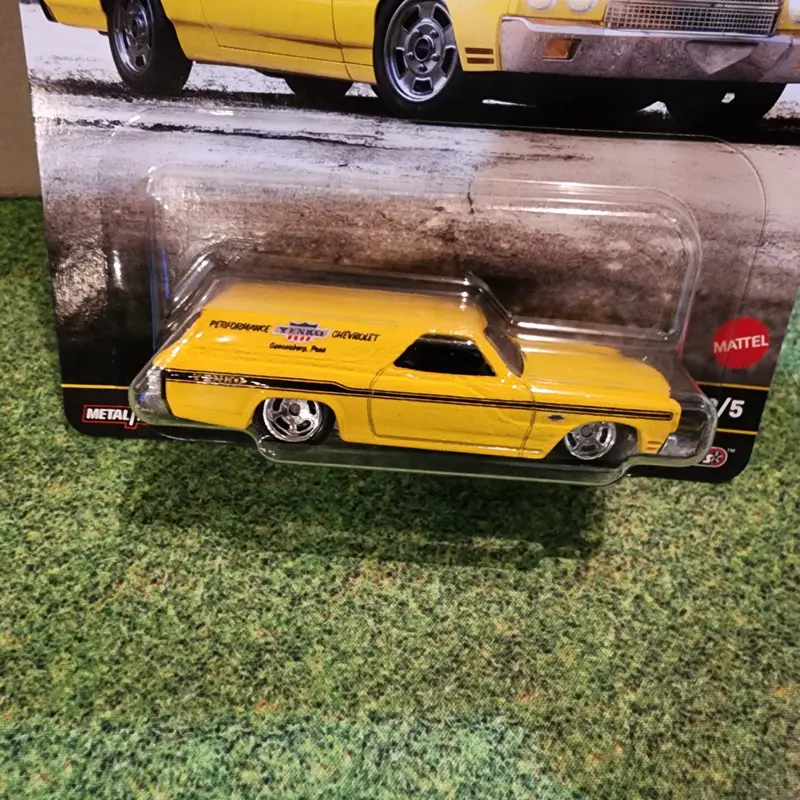 '70 Chevelle Ss Wagon * Yellow * 2025 Hot Wheels Car Culture Fast Wagons Case J 2