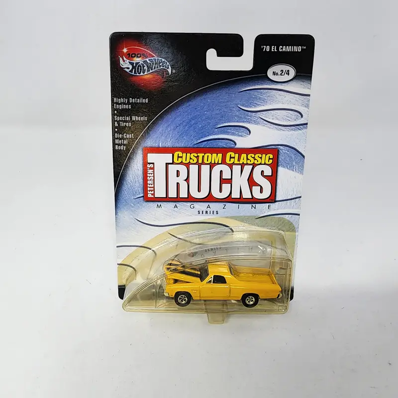 '70 El Camino * Yellow * Hot Wheels 100% Trucks 1