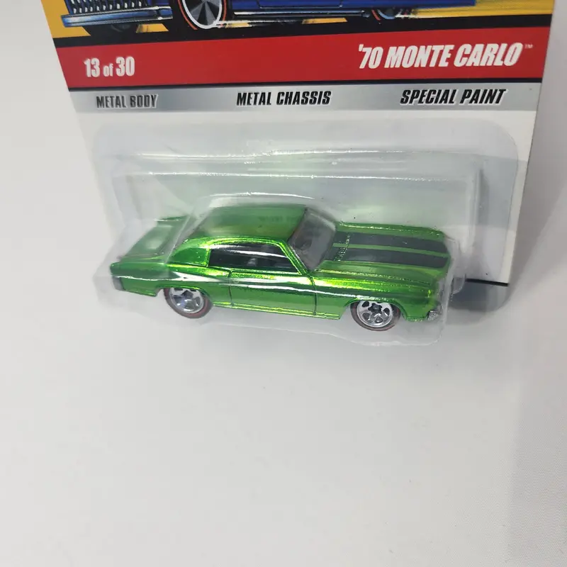 '70 Monte Carlo 13 * Green * Hot Wheels Classics 2
