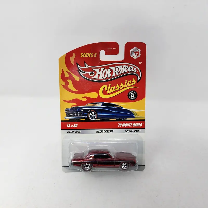 '70 Monte Carlo #13 * Red * Hot Wheels Classics 1