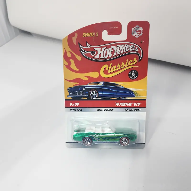 '70 Pontiac Gto 8 * Green * Hot Wheels Classics 1
