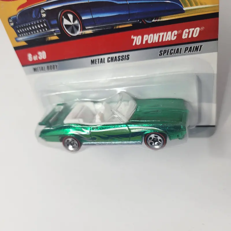 '70 Pontiac Gto 8 * Green * Hot Wheels Classics 2