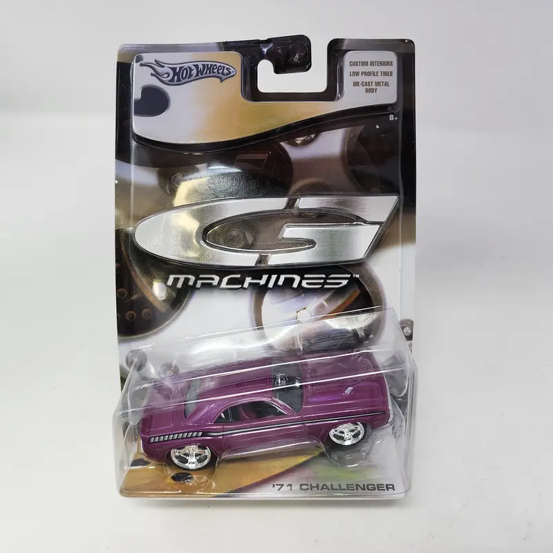 '71 Challenger * Purple * Hot Wheels G Machines * 1:50 Scale 1