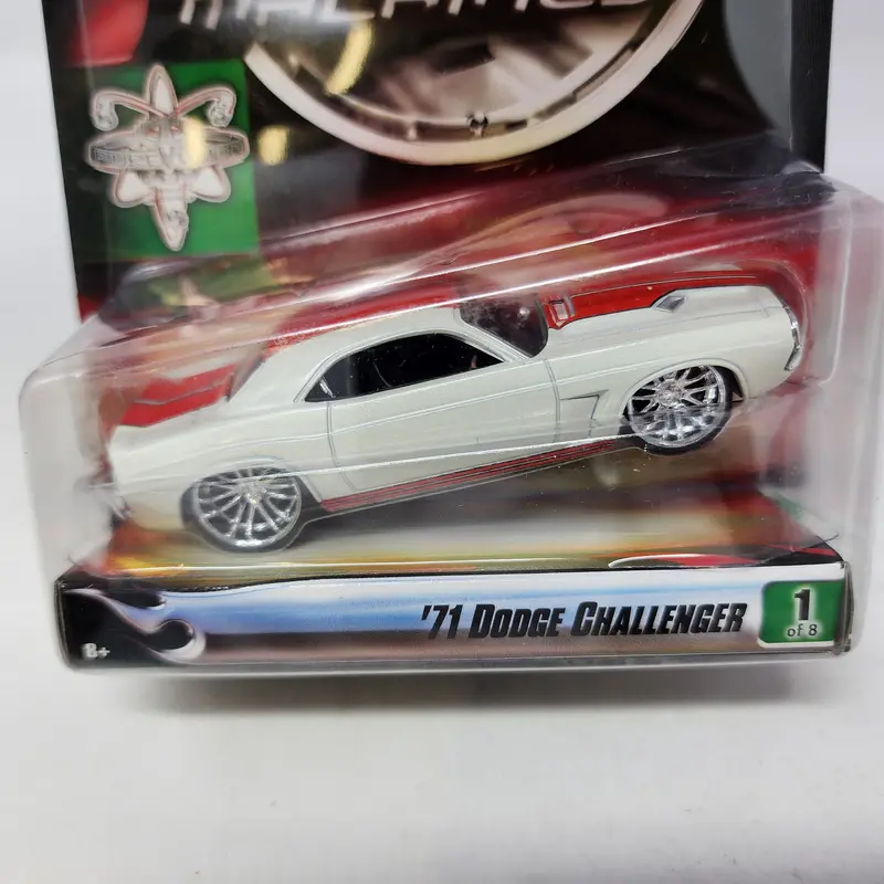 '71 Dodge Challenger * White * Hot Wheels G Machines * 1:50 Scale 2
