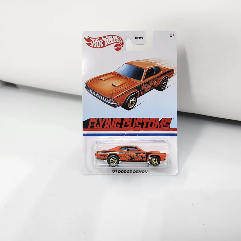 '71 Dodge Demon * Orange * Hot Wheels Flying Customs 1