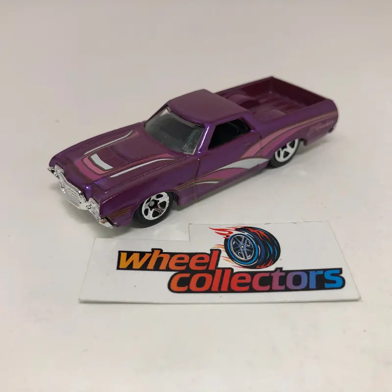 '72 Ford Ranchero * Purple * Hot Wheels Loose 1:64 Scale 1