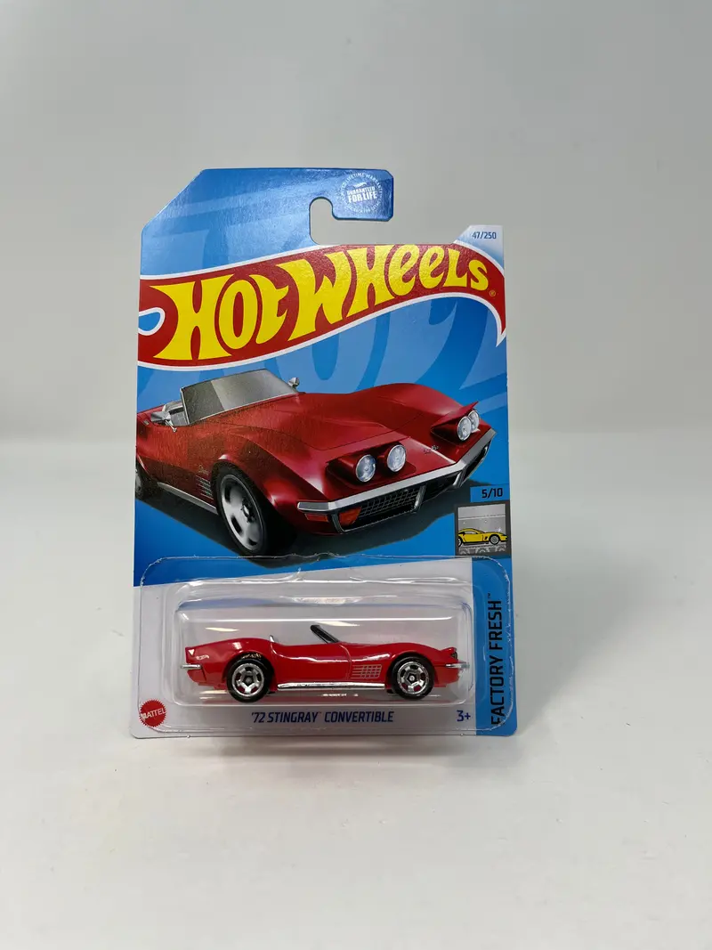 '72 Stingray Convertible #47 * Red * 2024 Hot Wheels 1