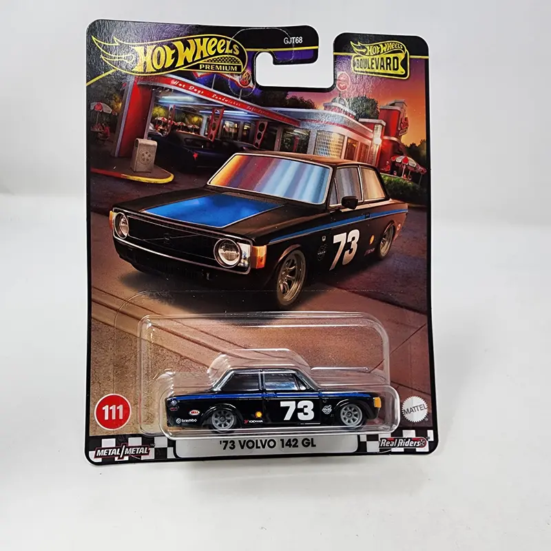 '73 Volvo 142 Gl #111 * 2024 Hot Wheels Boulevard Case Z 1