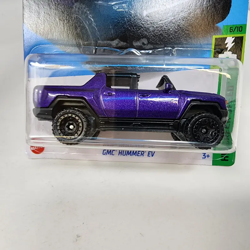 '7Gmc Hummer Ev #62 * Purple * 2024 Hot Wheels 2